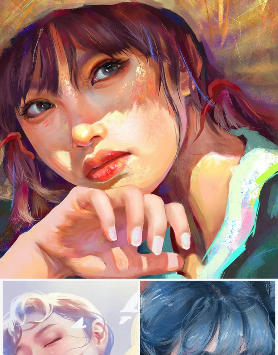 iPad绘画Procreate插画零基础入门课综合班